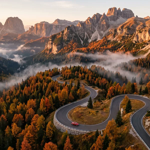 Aerial landscape